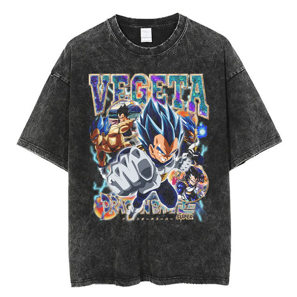 "Vegeta" Vintage Washed Shirt