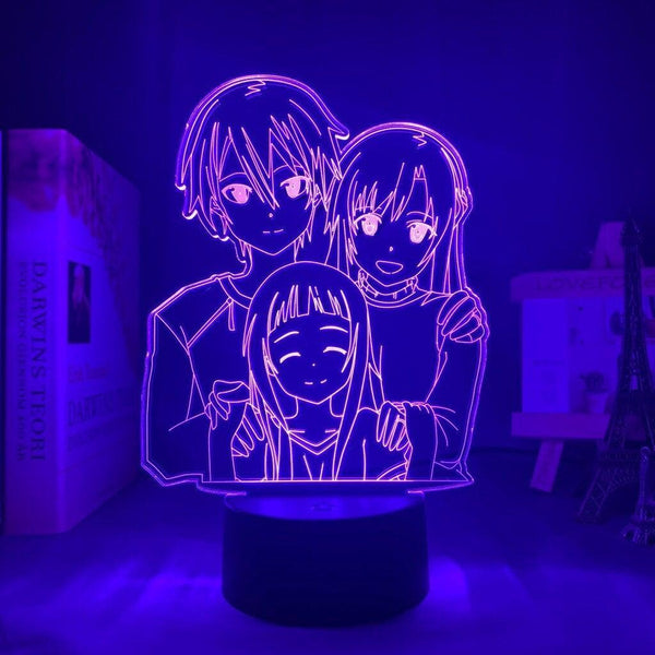 Asuna, Kirito and Yuuki LED Light (SAO)