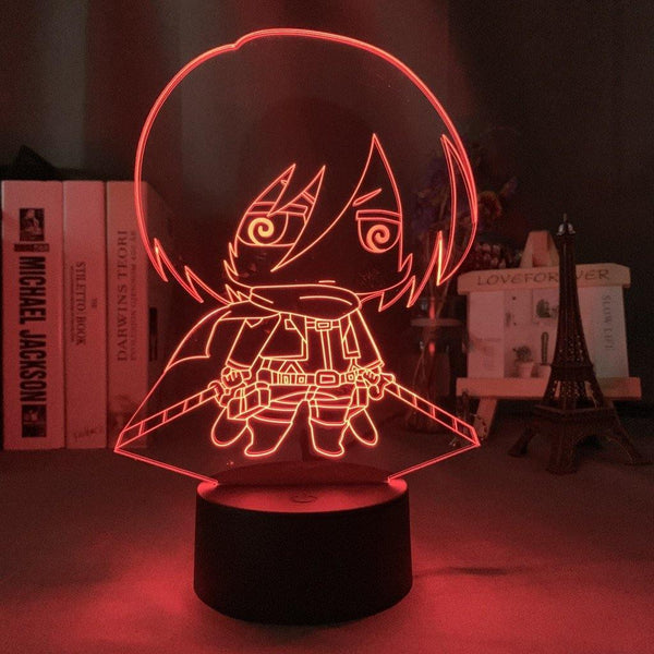 Chibi Mikasa LED Light (AOT)