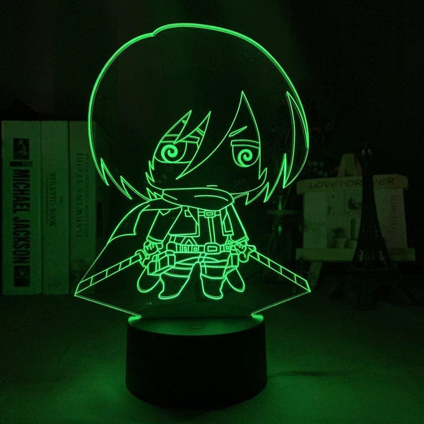 Chibi Mikasa LED Light (AOT)