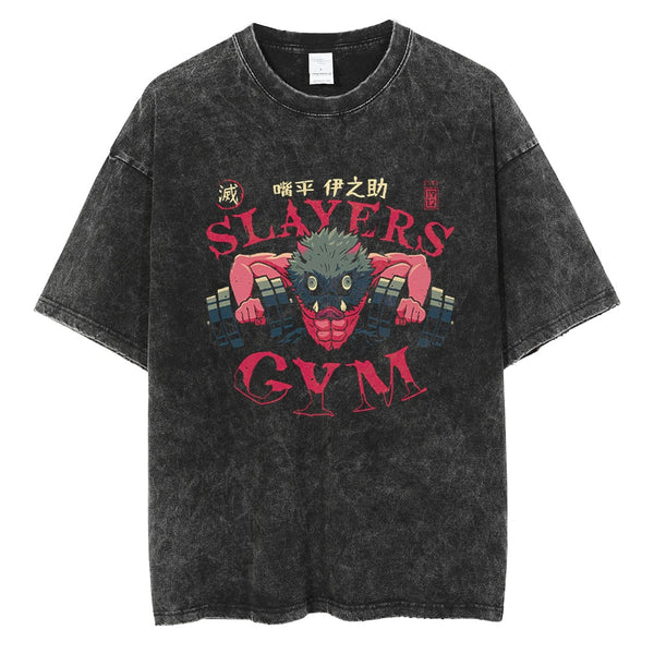 Slayers Gym Vintage Washed Shirt