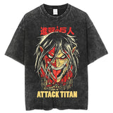 "Attack Titan" Vintage Washed Shirt