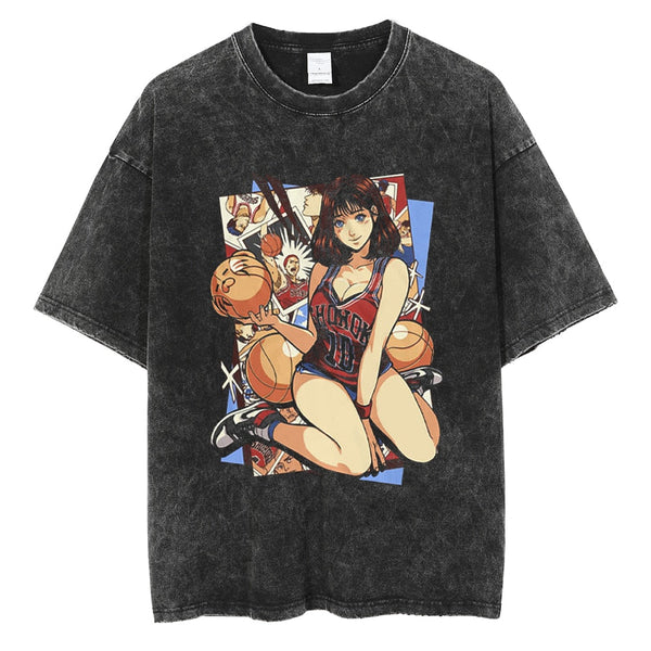 Haruko Akagi Vintage Washed Shirt