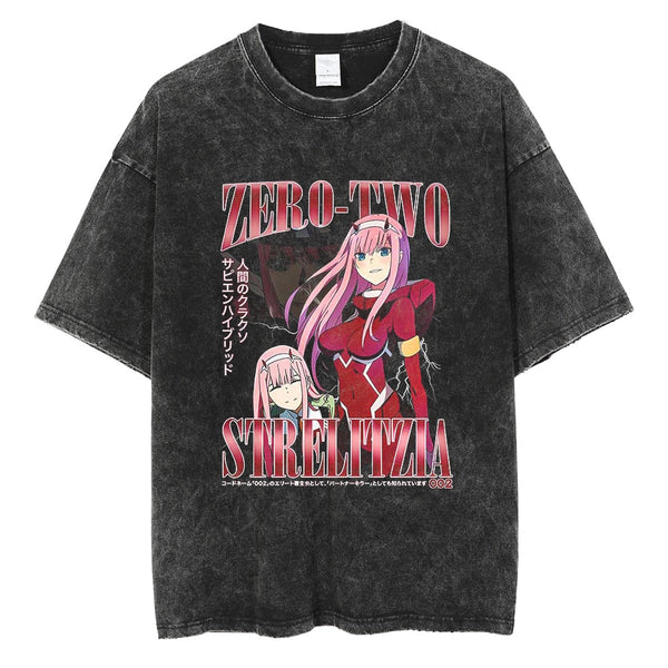Zero Two Strelitzia Vintage Washed Shirt